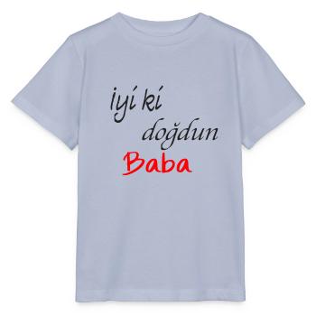 Baba iyiki dogdun - Stanley/Stella Kinder T-Shirt MINI CREATOR  - Lavendel-Violett - Vorne - Braiden (125cm)