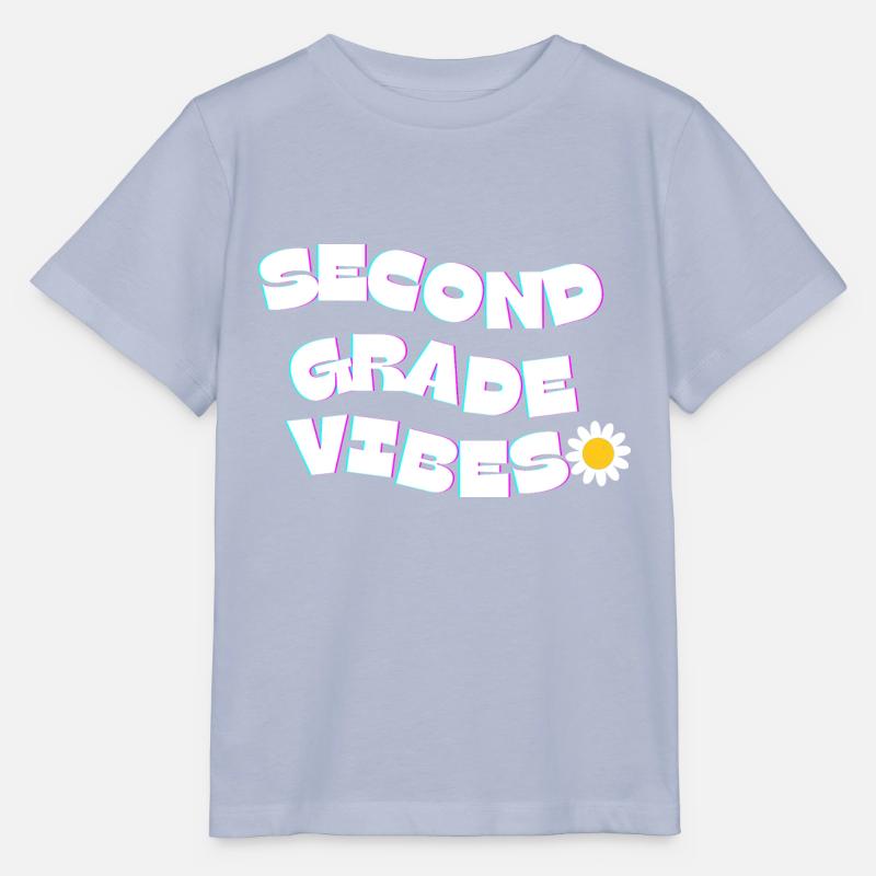 Second Grade Vibes - T-shirt bio MINI CREATOR Stanley/Stella Enfant - lavande-violet