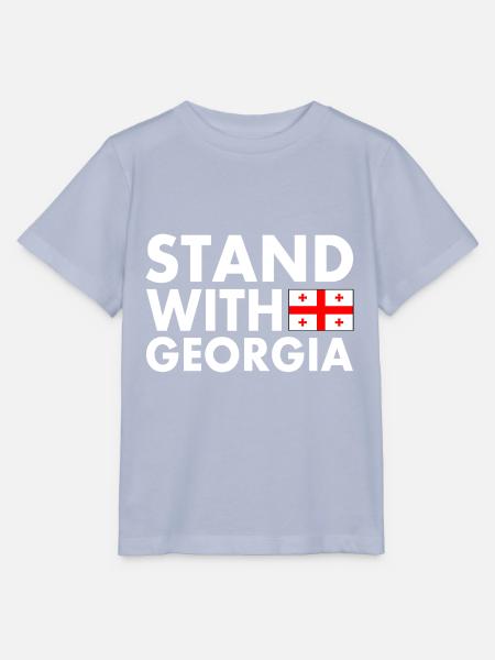 Georgien - Stanley/Stella Kinder T-Shirt MINI CREATOR - Lavendel-Violett