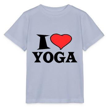 I love Yoga - I Love Yoga - Stanley/Stella Kinder T-Shirt MINI CREATOR  - Lavendel-Violett - Vorne - Braiden (125cm)