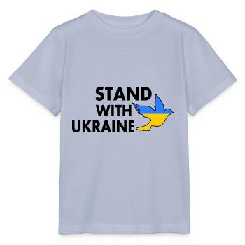 stand with ukraine - Stanley/Stella MINI CREATOR Kids’ T-Shirt - lavender-violet - Front - Braiden (125cm)