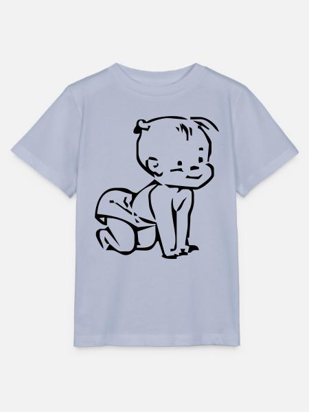 Baby - Stanley/Stella Kinder T-Shirt MINI CREATOR - Lavendel-Violett