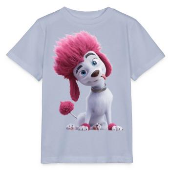 100% Wolf Freddy streckt Zunge raus - Stanley/Stella Kinder T-Shirt MINI CREATOR  - Lavendel-Violett - Vorne - Braiden (125cm)