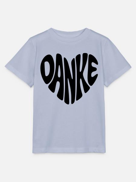 Danke - Herzform - Herz Form - Danke sagen - Stanley/Stella Kinder T-Shirt MINI CREATOR - Lavendel-Violett
