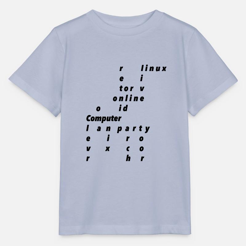 computer - Stanley/Stella Kinder T-Shirt MINI CREATOR - Lavendel-Violett