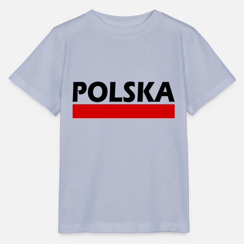Pologne - T-shirt bio MINI CREATOR Stanley/Stella Enfant - lavande-violet