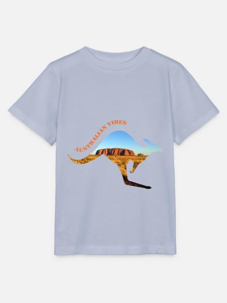 australien 3 - Stanley/Stella Kinder T-Shirt MINI CREATOR - Lavendel-Violett