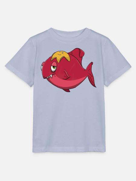 Fisch und Seestern - Stanley/Stella Kinder T-Shirt MINI CREATOR - Lavendel-Violett