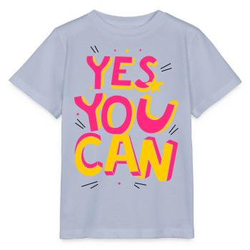 Yes you can - Stanley/Stella Kinder T-Shirt MINI CREATOR  - Lavendel-Violett - Vorne - Braiden (125cm)