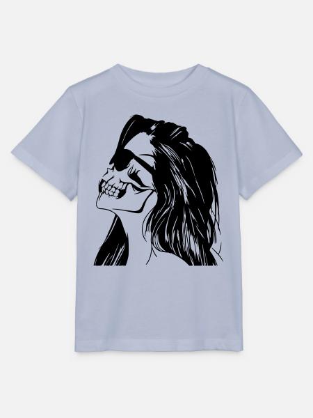 SKULLHEAD - Stanley/Stella Kinder T-Shirt MINI CREATOR - Lavendel-Violett