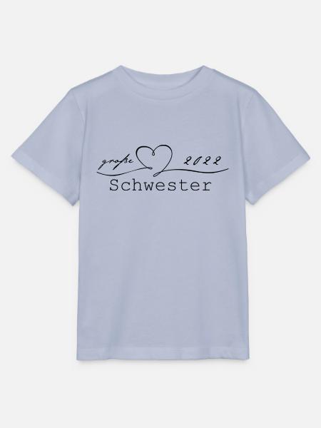 Große Schwester - Stanley/Stella Kinder T-Shirt MINI CREATOR  - Lavendel-Violett