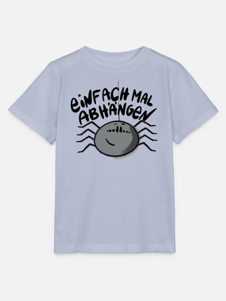 Spinne Abhängen - Stanley/Stella Kinder T-Shirt MINI CREATOR  - Lavendel-Violett