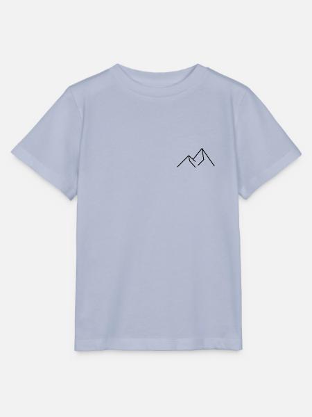 Alpen Berge Minimal - Stanley/Stella Kinder T-Shirt MINI CREATOR  - Lavendel-Violett