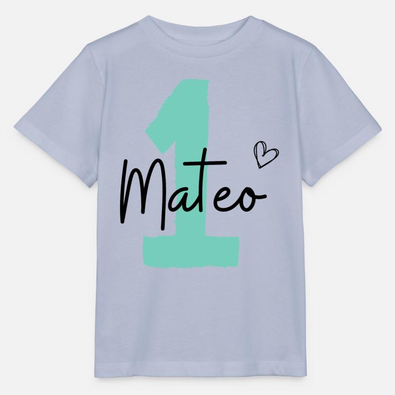 Mateo eins - Stanley/Stella Kinder T-Shirt MINI CREATOR  - Lavendel-Violett