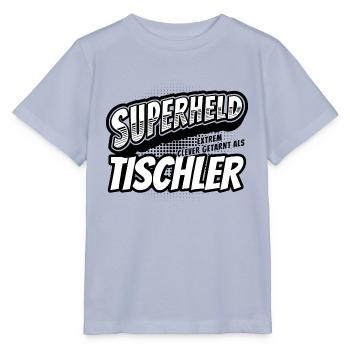Superheld, clever getarnt als Tischler - Stanley/Stella Kinder T-Shirt MINI CREATOR  - Lavendel-Violett - Vorne - Braiden (125cm)
