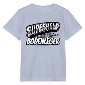 Superheld, clever getarnt als Bodenleger - Stanley/Stella Kinder T-Shirt MINI CREATOR  - Lavendel-Violett - Vorne - Braiden (125cm)