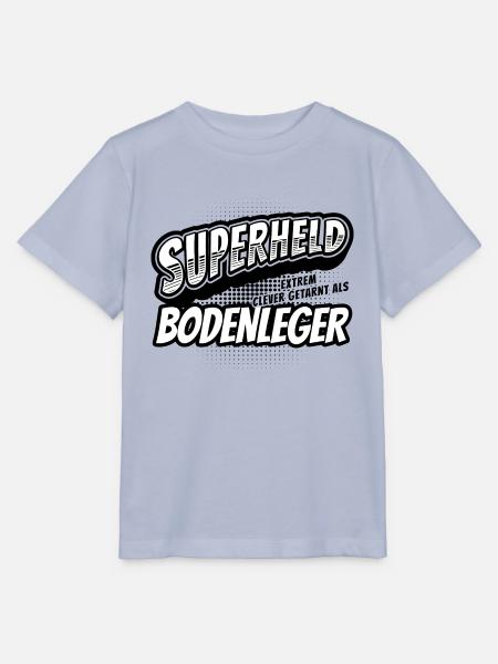 Superheld, clever getarnt als Bodenleger - Stanley/Stella Kinder T-Shirt MINI CREATOR  - Lavendel-Violett