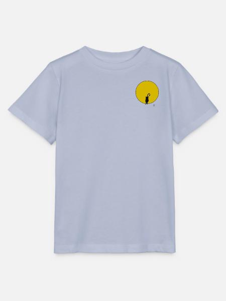 Eine Katze und die Sonne - Stanley/Stella Kinder T-Shirt MINI CREATOR  - Lavendel-Violett
