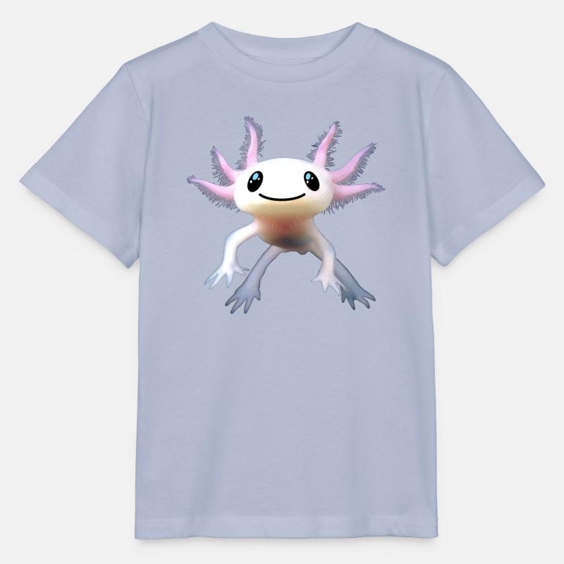 Axolotl - T-shirt bio MINI CREATOR Stanley/Stella Enfant - lavande-violet
