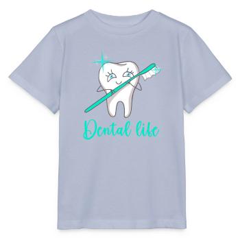 Dental Life - Stanley/Stella Kinder T-Shirt MINI CREATOR  - Lavendel-Violett - Vorne - Braiden (125cm)