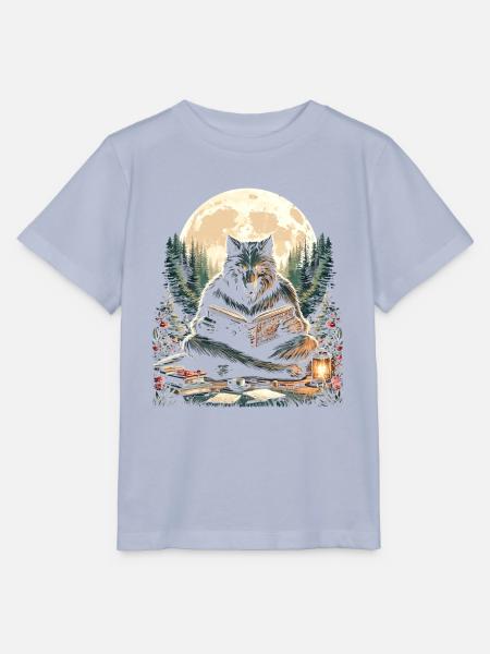Werewolf Geschichtenerzähler - Stanley/Stella Kinder T-Shirt MINI CREATOR - Lavendel-Violett