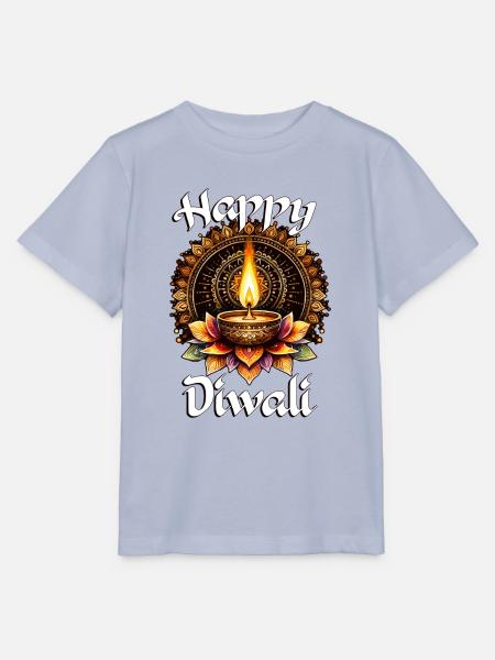 Happy Diwali - Stanley/Stella Kinder T-Shirt MINI CREATOR - Lavendel-Violett