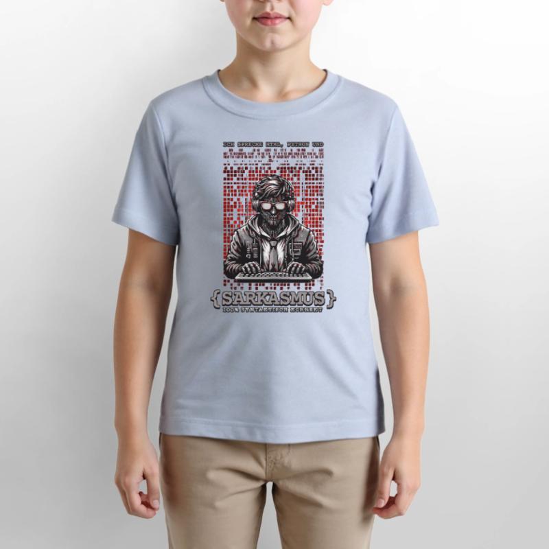 Je parle HTML, Python et sarcasme T-shirt bio MINI CREATOR Stanley/Stella Enfant