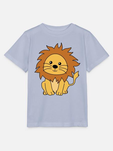 Löwe - Stanley/Stella Kinder T-Shirt MINI CREATOR - Lavendel-Violett