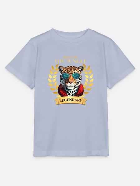 Legendärer König des Dschungels - Stanley/Stella Kinder T-Shirt MINI CREATOR - Lavendel-Violett