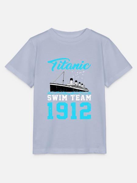 Schwimmer Titanic Swim Team 1912 Schwimmen - Stanley/Stella Kinder T-Shirt MINI CREATOR - Lavendel-Violett