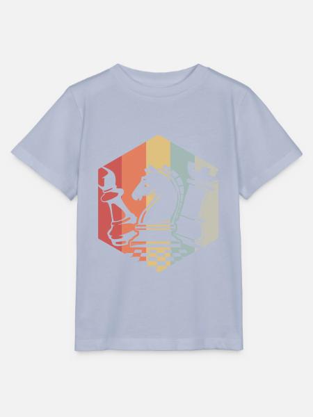 Retro Schach - Stanley/Stella Kinder T-Shirt MINI CREATOR  - Lavendel-Violett
