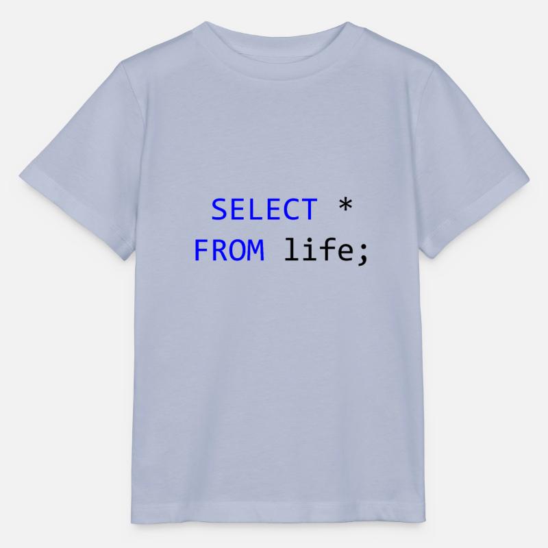 SELECT alles vom Leben- SQL-Programmierer Geschenk - Stanley/Stella Kinder T-Shirt MINI CREATOR  - Lavendel-Violett
