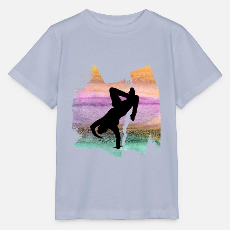 Breakdancer Breakdance Danse T Shirt - T-shirt bio MINI CREATOR Stanley/Stella Enfant - lavande-violet