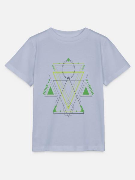 Geometrie - Stanley/Stella Kinder T-Shirt MINI CREATOR - Lavendel-Violett
