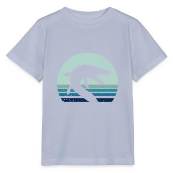 Mosasaurus jurassic prehistoric animal fossil gift - Stanley/Stella MINI CREATOR Kids’ T-Shirt - lavender-violet - Front - Braiden (125cm)