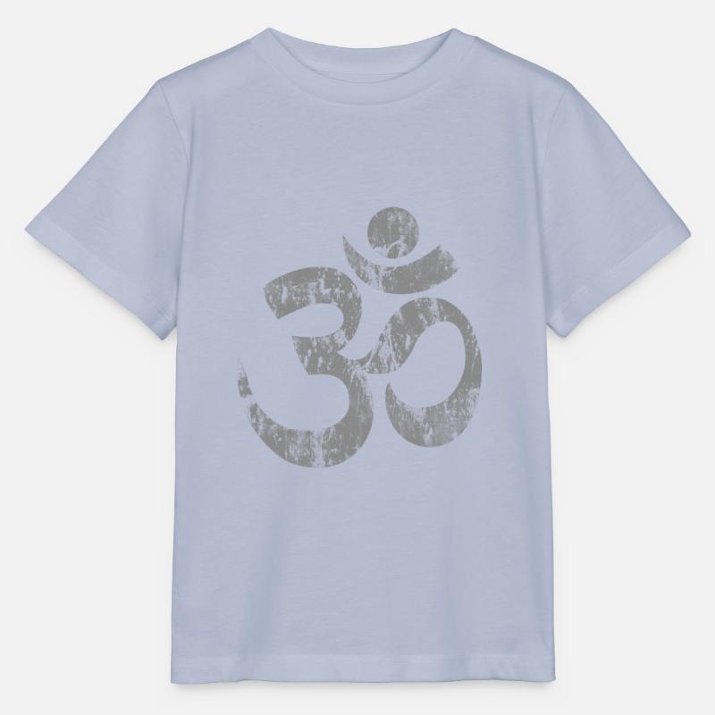 Om Namaste - Stanley/Stella Kinder T-Shirt MINI CREATOR - Lavendel-Violett