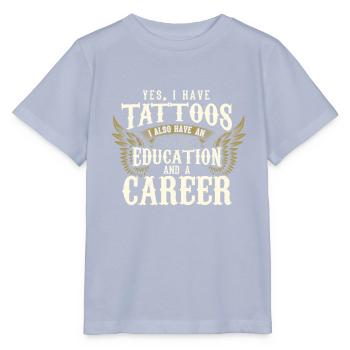 Tattoo Tattoos Tattooed tattoo tattoo artist - Stanley/Stella MINI CREATOR Kids’ T-Shirt - lavender-violet - Front - Braiden (125cm)