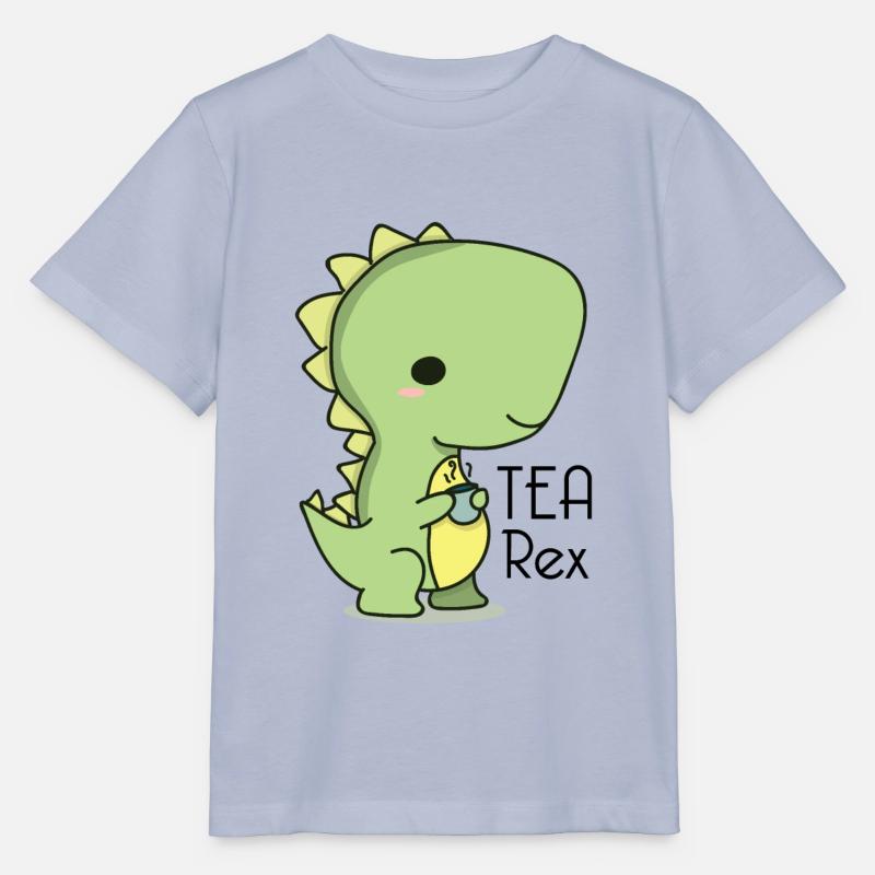 tea rex design - T-shirt bio MINI CREATOR Stanley/Stella Enfant - lavande-violet