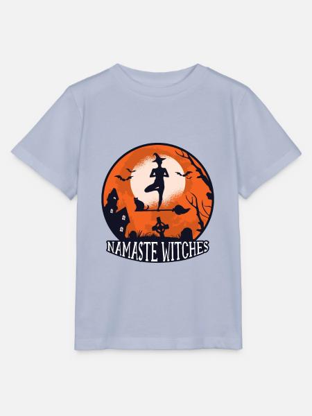 Halloween Hexe - Stanley/Stella Kinder T-Shirt MINI CREATOR - Lavendel-Violett