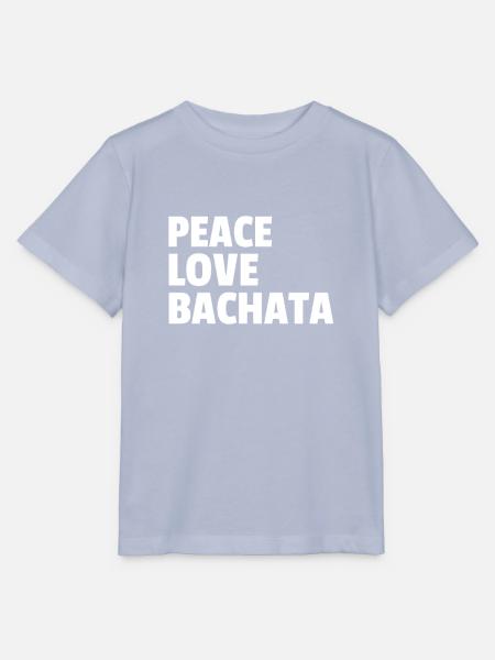 Peace Love Bachata - Stanley/Stella Kinder T-Shirt MINI CREATOR - Lavendel-Violett