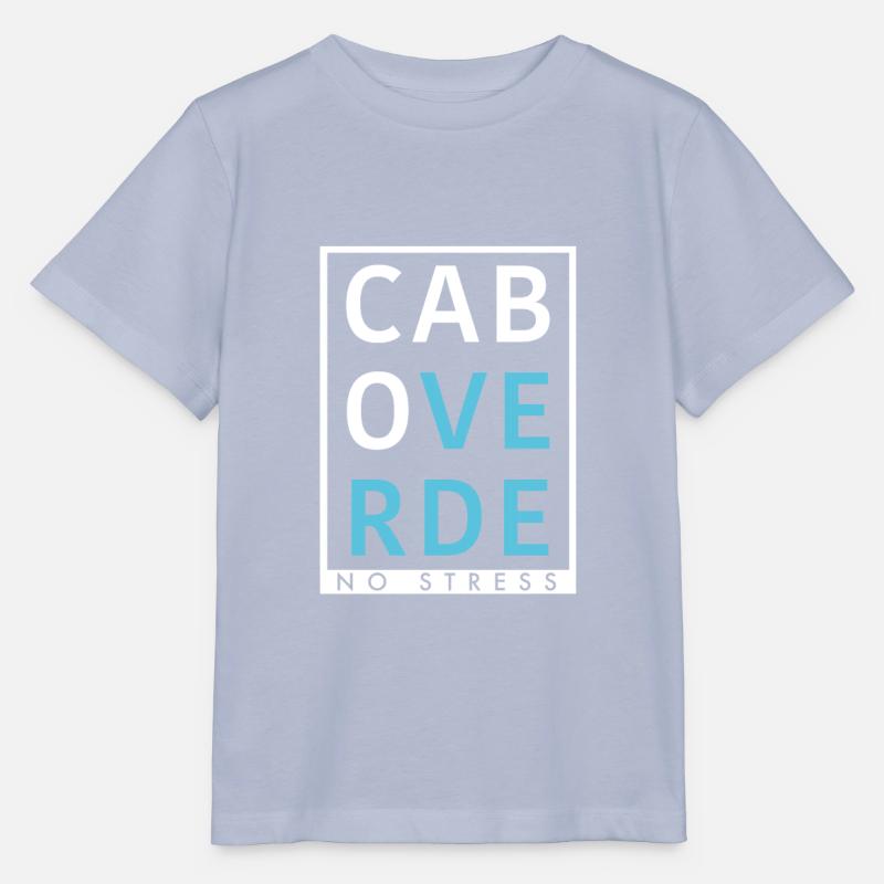 Cap-Vert Cabo Verde No Stress Design - T-shirt bio MINI CREATOR Stanley/Stella Enfant - lavande-violet