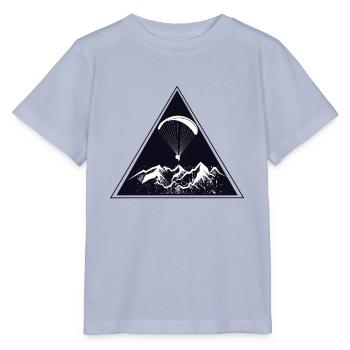 Paragleiter paragleiten dreieck - Stanley/Stella Kinder T-Shirt MINI CREATOR  - Lavendel-Violett - Vorne - Braiden (125cm)