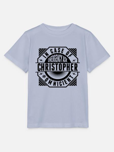 Im Notfall Fragen Sie Christopher - Stanley/Stella Kinder T-Shirt MINI CREATOR  - Lavendel-Violett