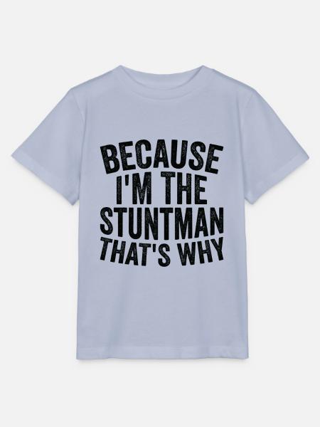 Weil Ich Stuntman Bin - Stanley/Stella Kinder T-Shirt MINI CREATOR - Lavendel-Violett