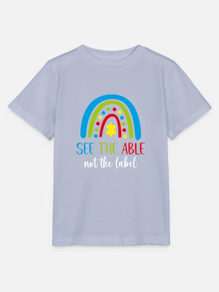 Autismus Bewusstsein Kleidung - Stanley/Stella Kinder T-Shirt MINI CREATOR - Lavendel-Violett