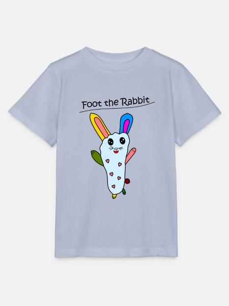 Foot the Rabbit - Stanley/Stella Kinder T-Shirt MINI CREATOR - Lavendel-Violett