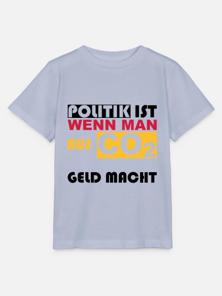 CO2, t-shirt, Klimawandel, Greta, Regierung, anti - Stanley/Stella Kinder T-Shirt MINI CREATOR  - Lavendel-Violett