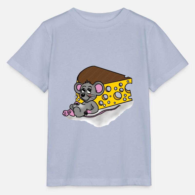 Souris et fromage - T-shirt bio MINI CREATOR Stanley/Stella Enfant - lavande-violet