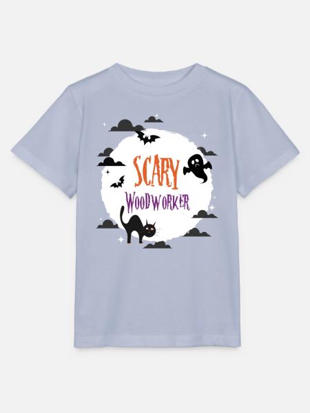 Gruseliger Holzarbeiter - Stanley/Stella Kinder T-Shirt MINI CREATOR  - Lavendel-Violett