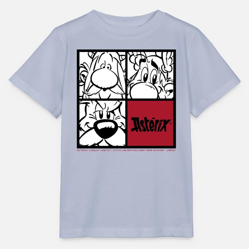 Asterix & Obelix & Idefix Porträt - Stanley/Stella Kinder T-Shirt MINI CREATOR  - Lavendel-Violett
